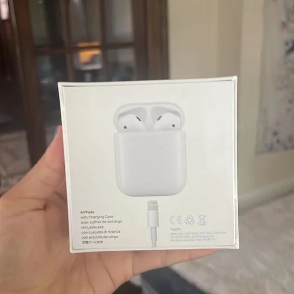 Brand new AirPods still encased